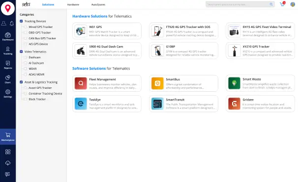 SETU Marketplace web application